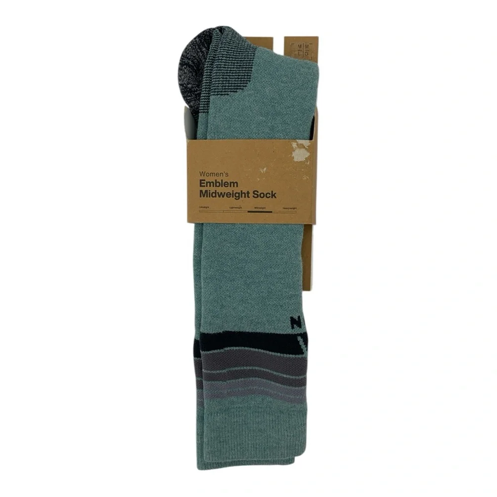 Burton Women’s Emblem Midweight Socks (Petrol Green) NWT